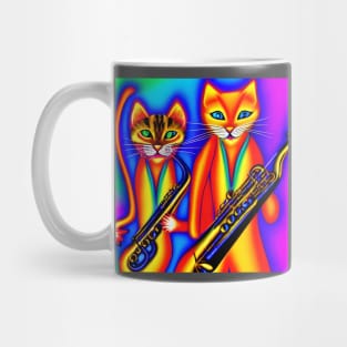 Jazz Cats Sax Section Mug